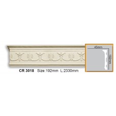 Декоративный молдинг из полиуретана CR 3018 (2.44м)*